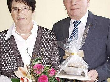 Maria und Dietmar Müller feierten goldene Hochzeit. Foto: Thomas Weichert
