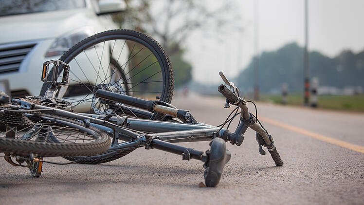 Symbolbild: Unfall, Fahrradunfall, Kollision