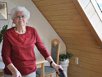 Therese Bug feiert ihren 90. Geburtstag.  Foto: Petra Heurich