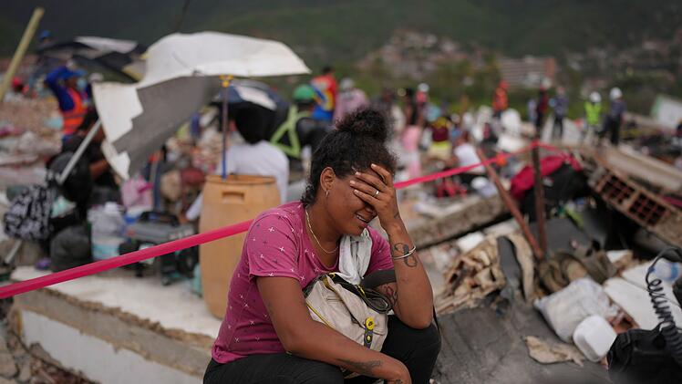 Nach den Erdbeben in Venezuela