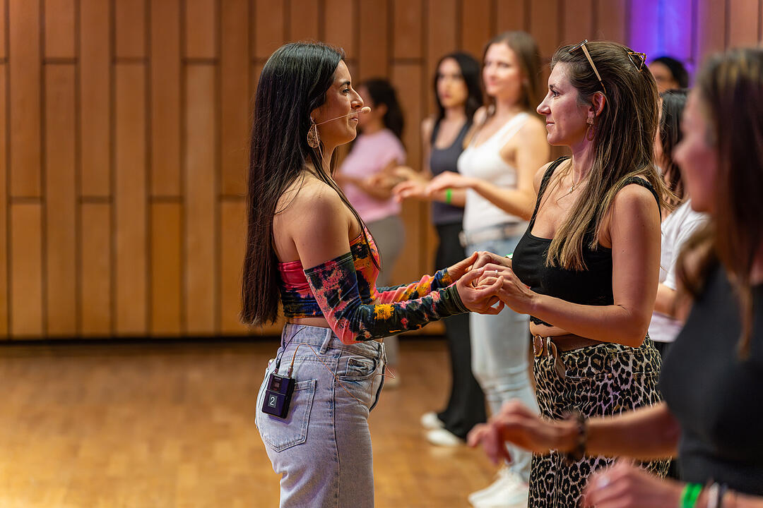 Das Festival bot viele Workshops f&uuml;r Anf&auml;nger und Profis!