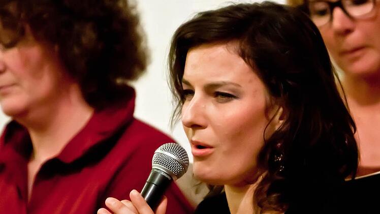 Vokalsolistin Anna Gütter