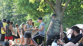 So wild feiern die Besucher bei Rock im Park 2019