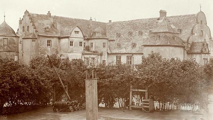 Schloss Greifenstein früher... Foto: Archiv Landesamt für Denkmalpflege