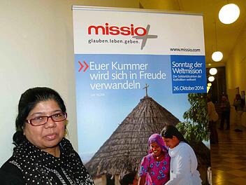 Sabina Rifat nimmt an diesem Wochenende in drei Bamberger Pfarreien am Gottesdienst teil. Foto: mkh