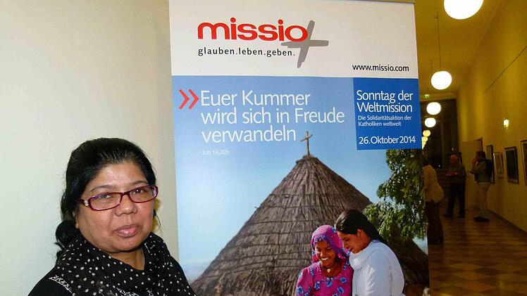 Sabina Rifat nimmt an diesem Wochenende in drei Bamberger Pfarreien am Gottesdienst teil. Foto: mkh