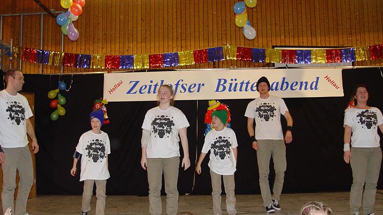 Büttenabend in Zeitlofs. Foto: Brigitta Kempe-Wolf