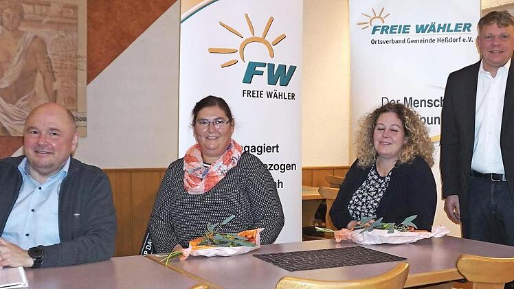 Der neue Vorstand mit Thomas Külle, Sigrun Batz, Sandra Wießner und Erich Biermann (v. l.) Foto: Sänger
