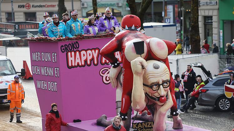 Rosenmontag am Rhein - K&ouml;ln