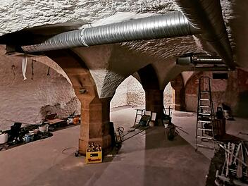 Bamberg: In diesen R&auml;umlichkeiten ist der Heimisch Kneipen-Club entstanden. Mittlerweile ist das Lokal so gut wie fertig.