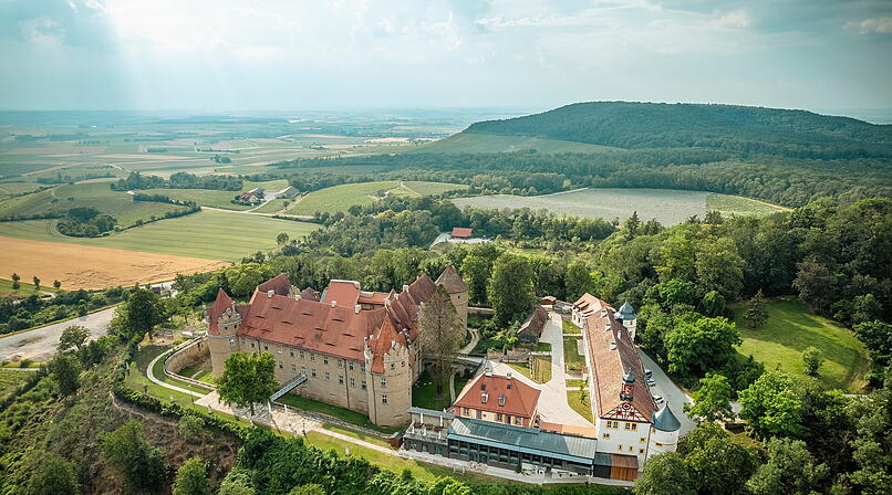 Schloss Frankenberg in Franken - imposanter Ausflugs-Geheimtipp