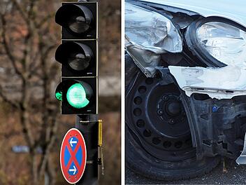 Unfall in Bamberg - beide Beteiligte wollen Grün gehabt haben