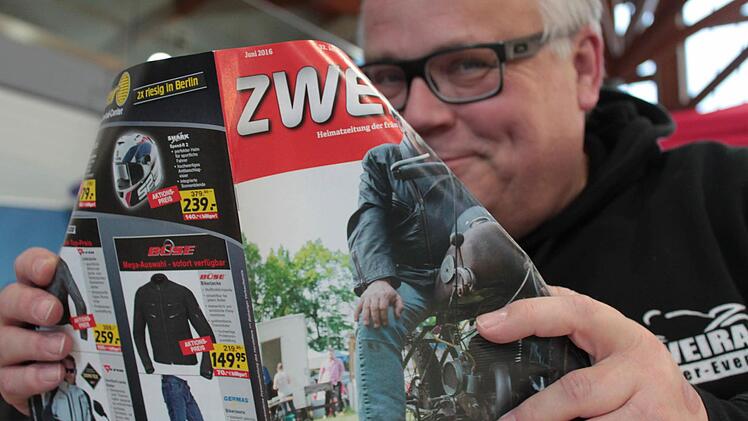 Herausgeber, Szenekenner, Redaktuer und humoriger Gesprächspartner: Mathias Thomaschek.