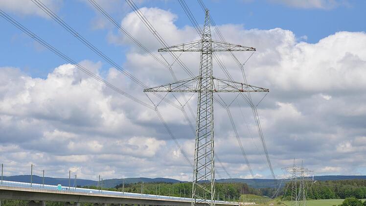 Nahe der ICE-Brücke über den Froschgrundsee reduziert sich die Trasse von vier auf zwei Leitersysteme. CT-Archiv/Rainer Lutz