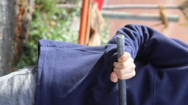 An der Kelter brauchst Kraft, stellt Jonathan fest