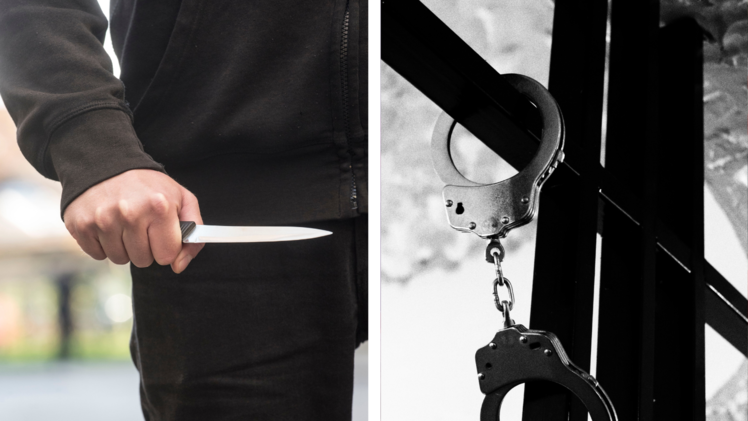 Mainz: Gericht f&auml;llt Urteil &uuml;ber Messerattacke in Mainzer Innenstadt (April 2022). (Symbolbild).