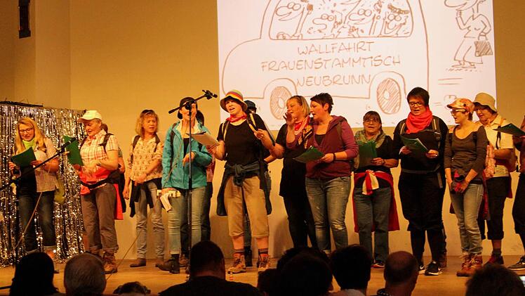 Der "Frauen-Stammtisch" auf großer Wallfahrt Foto: Günther Geiling