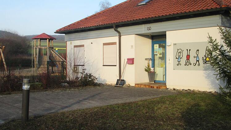 Den Kindergarten in Elfershausen soll nach Willen des Gemeinderats ein Neubau ersetzen.