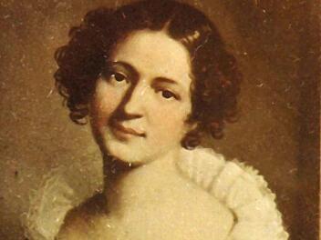 Julie von Egloffstein, 1811 - unbekannter Künstler.