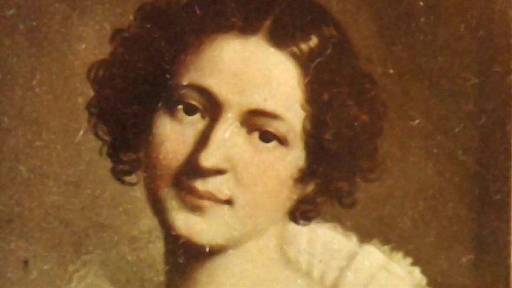 Julie von Egloffstein, 1811 - unbekannter Künstler.