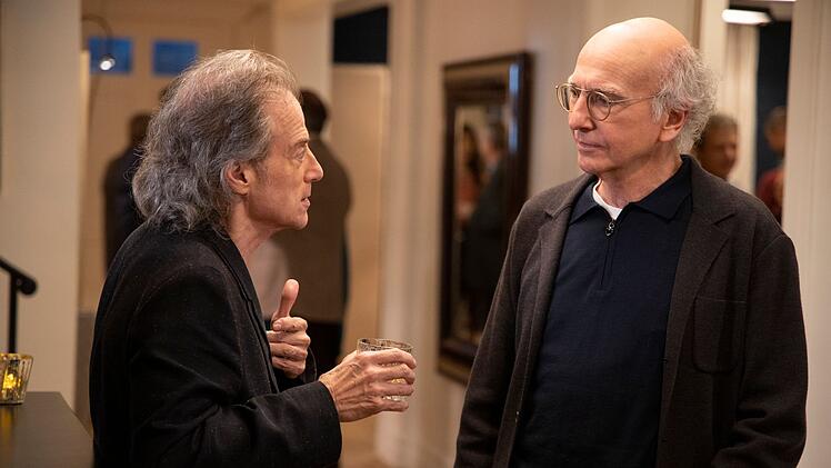 Richard Lewis mit Larry David