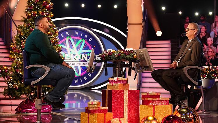 Moderator G&uuml;nther Jauch fragt den 45-J&auml;hrigen interessiert aus.