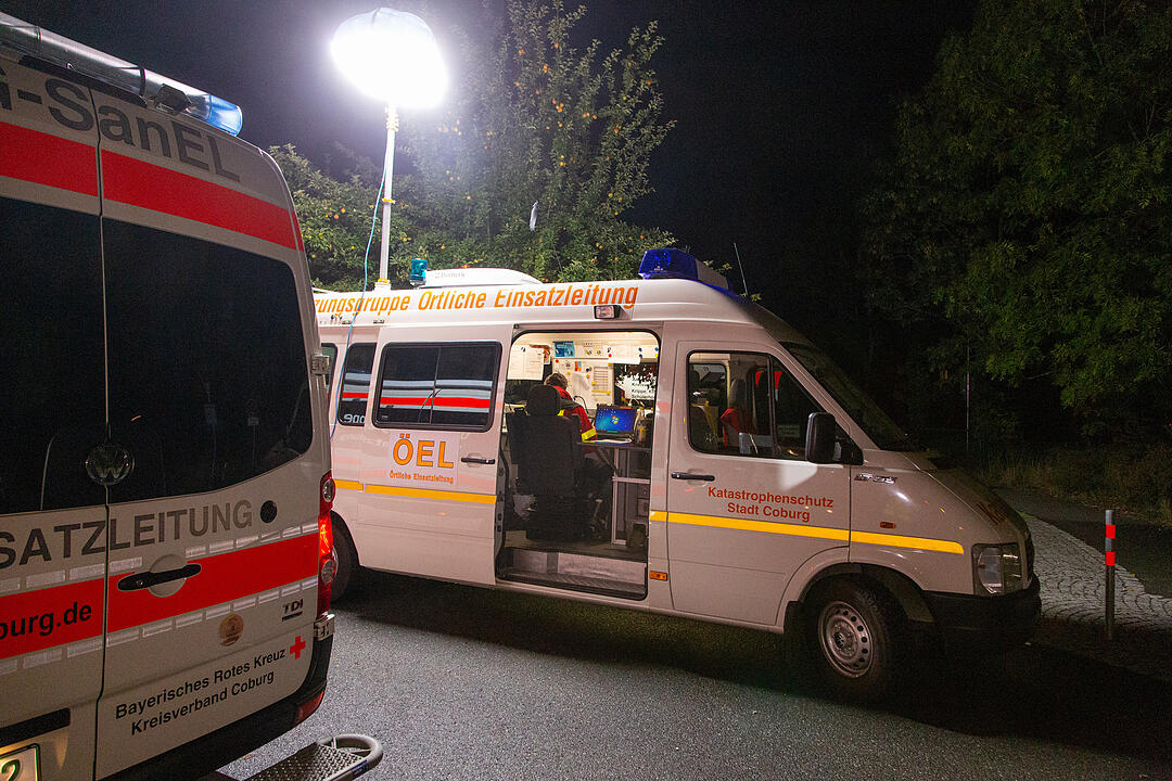 Coburg: Rettungseinsatz nach Brand in Mehrfamilienhaus