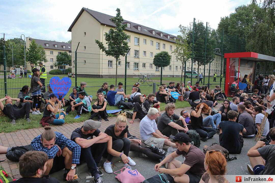 Demonstration in Bamberg