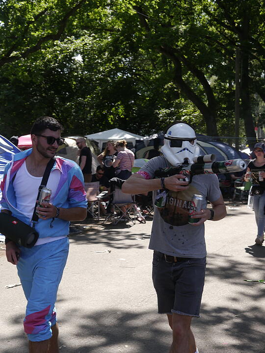 Die verrücktesten Rock im Park-Besucher am Festival-Samstag