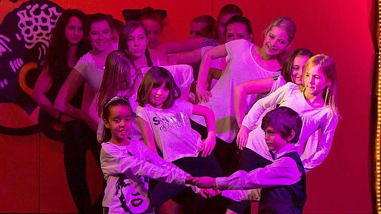 Die Zumba-Kids der Coburger Turnerschaft