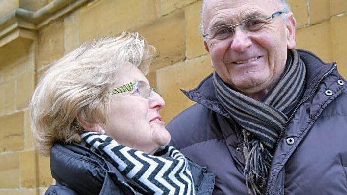 Anita und Karl Nossek sind 50 Jahre glücklich verheiratet. Fotos: Andreas Welz