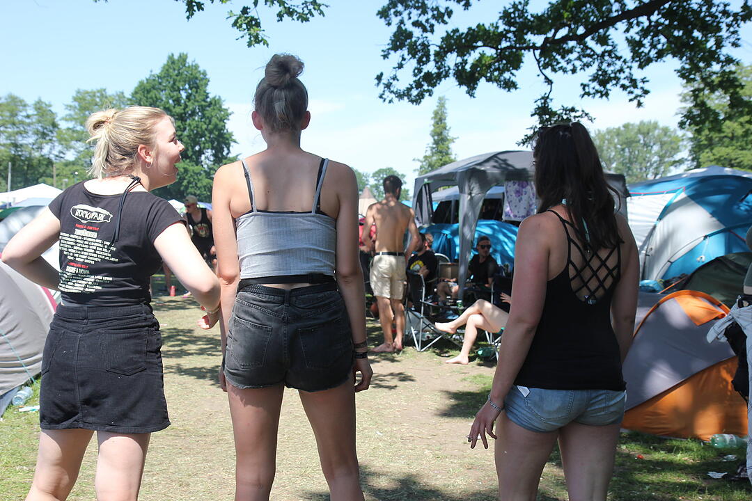 So sexy waren die Besucher am Rock im Park-Sonntag