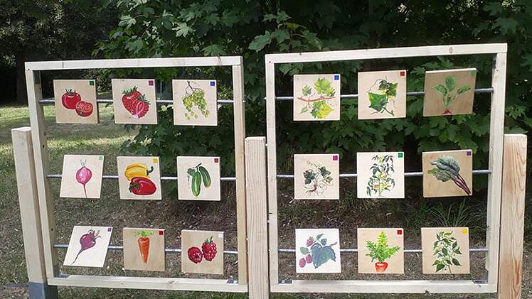 Ein Garten-Memory des Vereins für Gartenbau und Landespflege wurde für die Kinder im Ferienprogramm angeboten.  Foto: Margot Schottdorf/Archiv