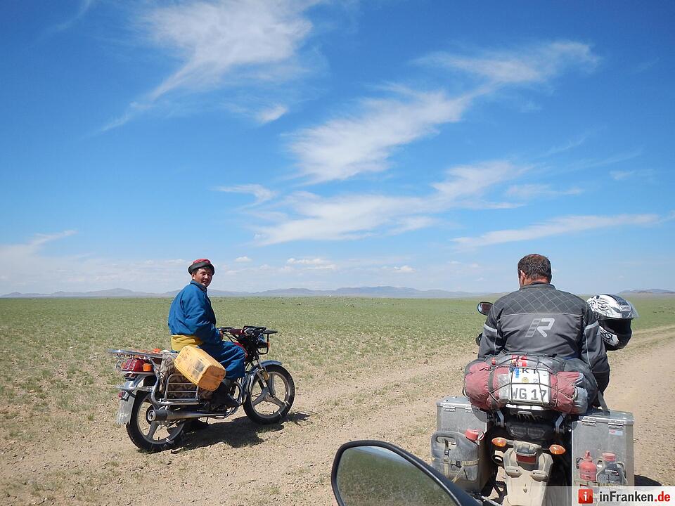 Auf dem Motorrad nach Sibirien