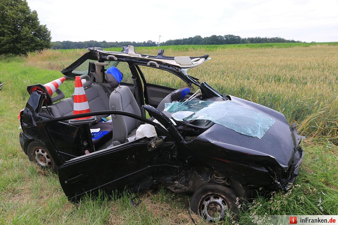 Tödlicher Unfall auf der B 22 bei Prichsenstadt