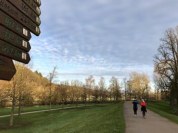 Mehr Bewegung an der frischen Luft, das ist eine Möglichkeit für Pfarrer Gerd Greier, die Fastenzeit zu nutzen. "Dabei komme ich auch mit vielen Menschen in Kontakt", sagt er. Foto: Annett Lüdeke