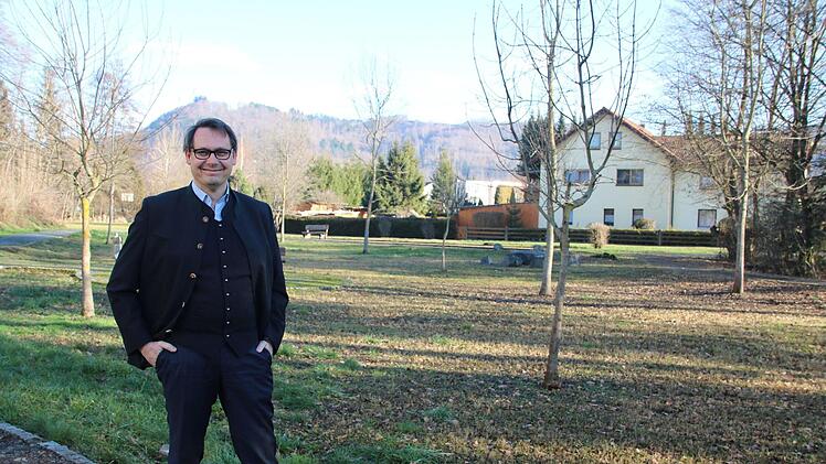Eine Aufgabe für die nächste Amtszeit des Stadtsteinacher Bürgermeisters roland Wolfrum: Der Stadtpark bietet vielfältiges Gestaltungspotenzial. Foto: Dagmar Besand