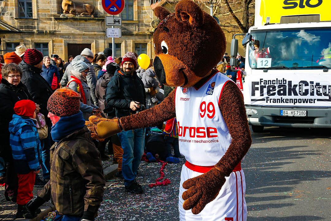 Faschingsumzug in Bamberg