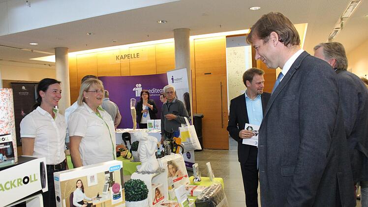 Landrat Ulm informierte sich.