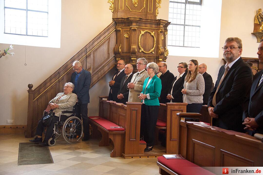 Nach einjähriger Kirchensanierung: Hannberg feiert die Wiedereröffnung der Wehrkirche der Pfarrei Geburt Mariens Hannberg