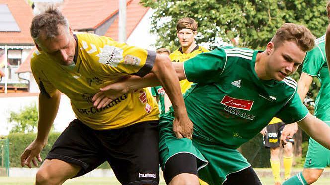 Auch HSC-Physiotherapeut Holger Stummer mischte mit.