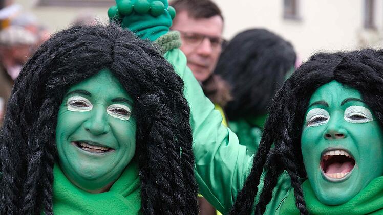 Grüne Damen alias "Cordula Grün".  Fotos: Gerd Schaar