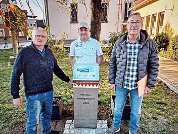 Konrad Steinert, Michael Kastl und Helmut Appel.