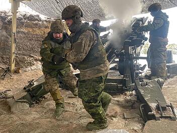 Milit&auml;rman&ouml;ver Striking Thunder in Lettland