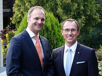 Thomas Wagner. (l.) und seine Nachfolger Joachim Hausner Foto: privat