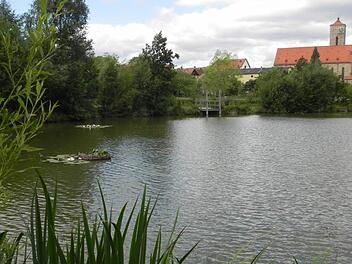 Wandern am See: Im neuen Wanderweg "Hohenröther" ist auch der örtliche See eingebunden. Foto: Chellouche