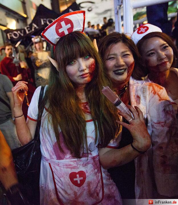 Hong Kong celebrates Halloween