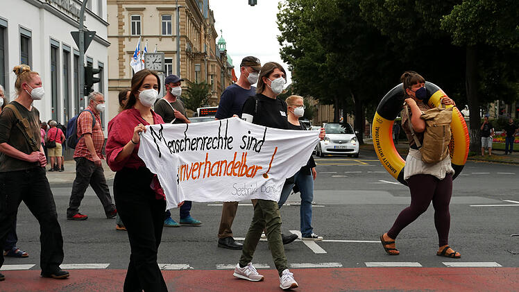 Bamberg: Demo f&uuml;r Seenotrettung am 07.08.2021