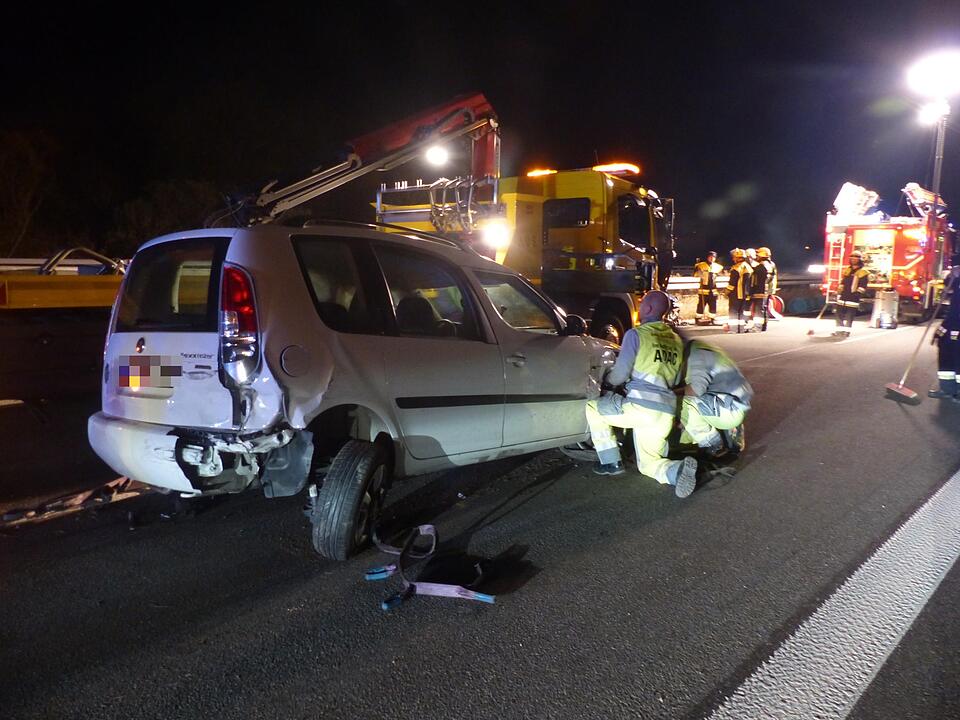 Unfall A70 bei Eltmann