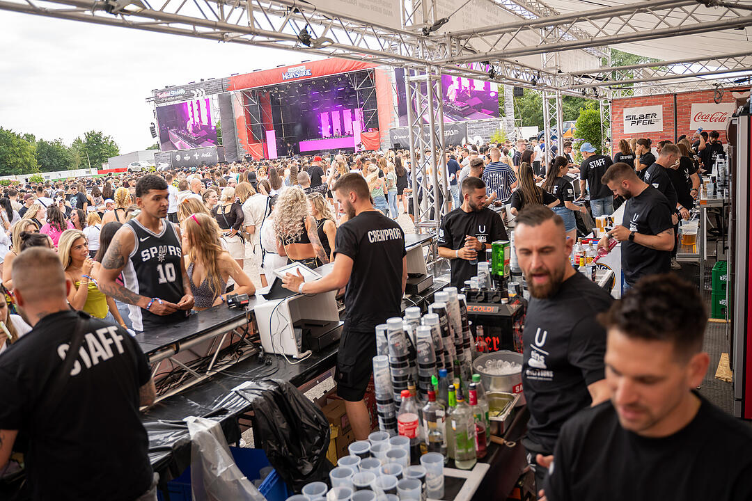 Beste Stimmung herrschte beim größten HipHop Open Air in Nordbayern!